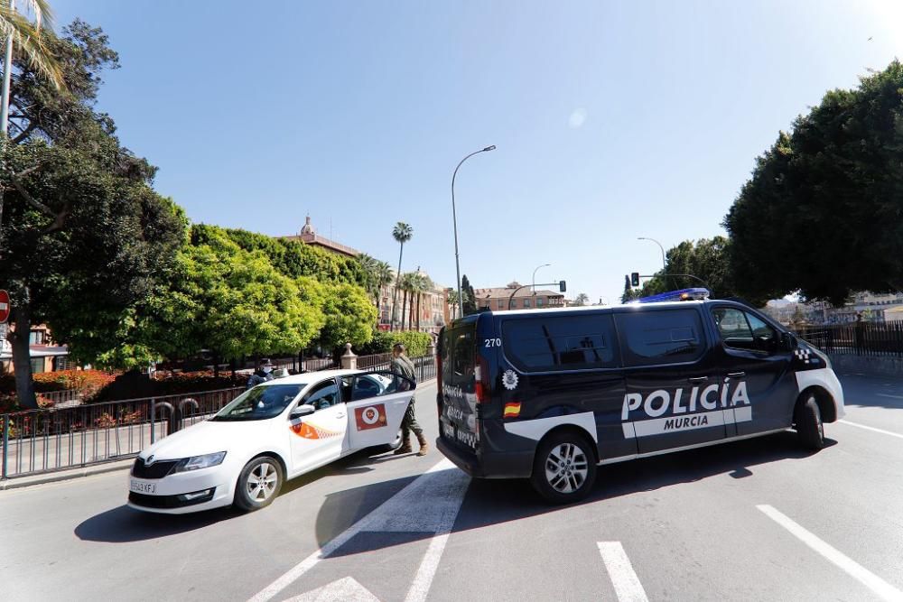 Murcia en su tercer domingo de confinamiento