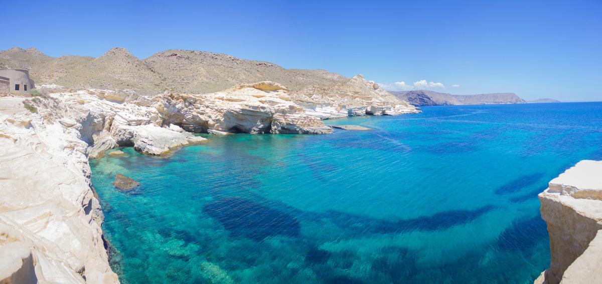Playa de El Playazo, en Almería