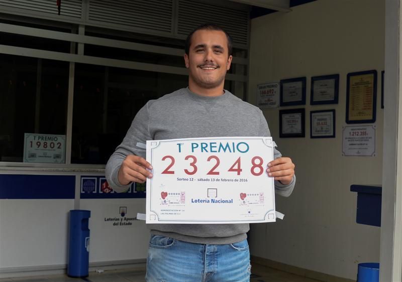 La Lotería Nacional cae en Las Palmas