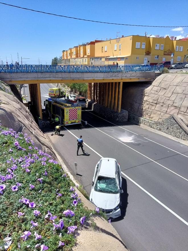 Accidente de tráfico en la GC-191