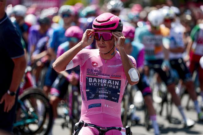 Sólo el portugués Eulálio entretiene en una etapa intrascendente del Giro