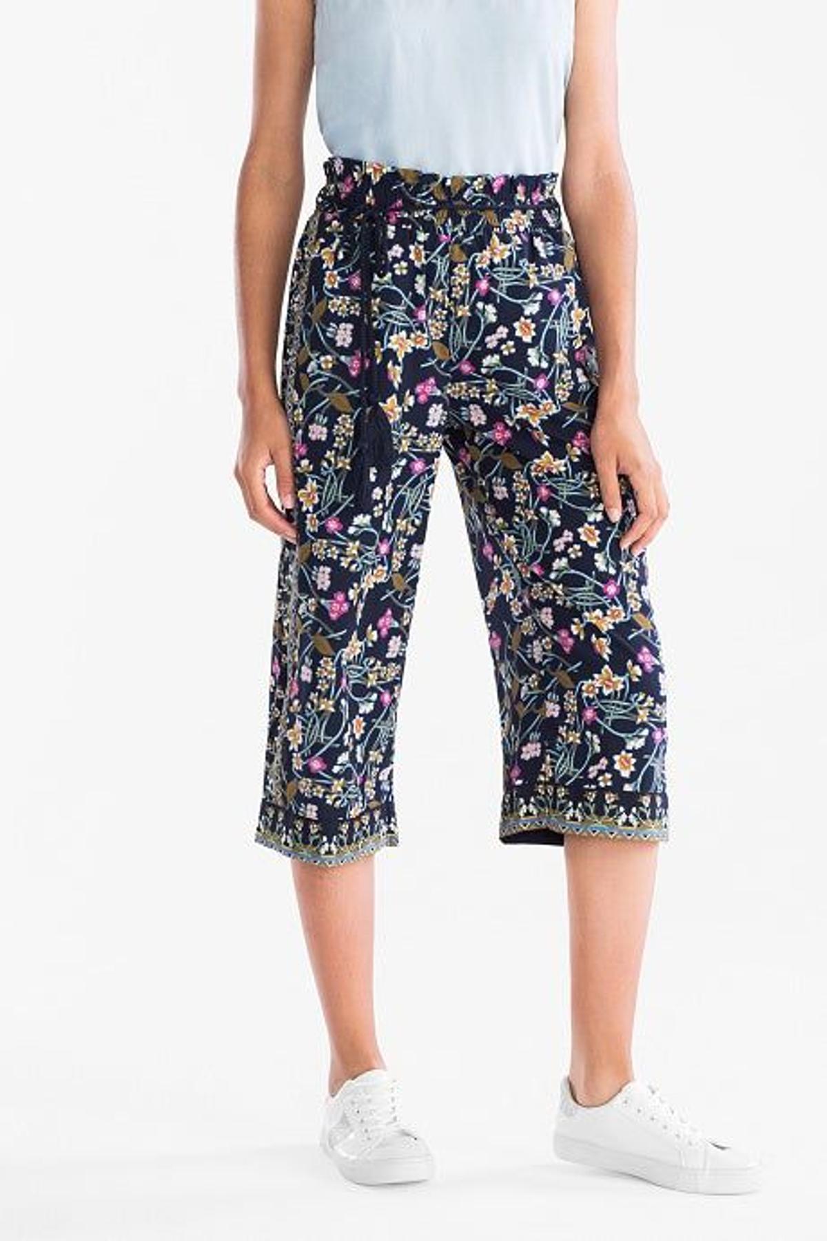 Pantalón culotte estampado de C&amp;A (Precio: 4,50 euros)