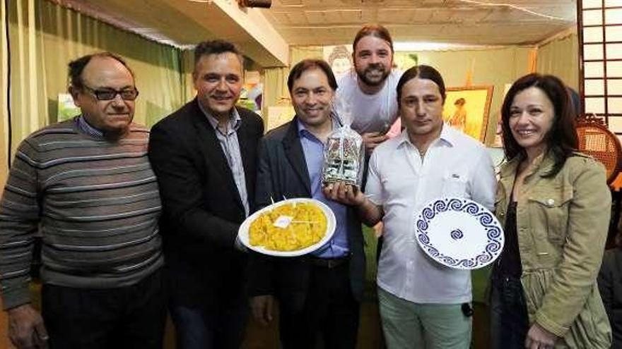 La tortilla de Quini se llevó el primer premio. // A. Hernández