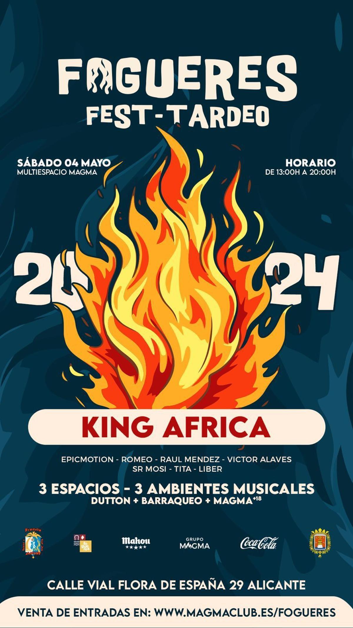Cartel del Fogueres Fest 2024.