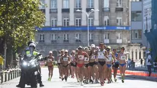 Gran Premio Cantones de marcha: atletas de una veintena de nacionalidades compiten por las últimas plazas olímpicas en A Coruña