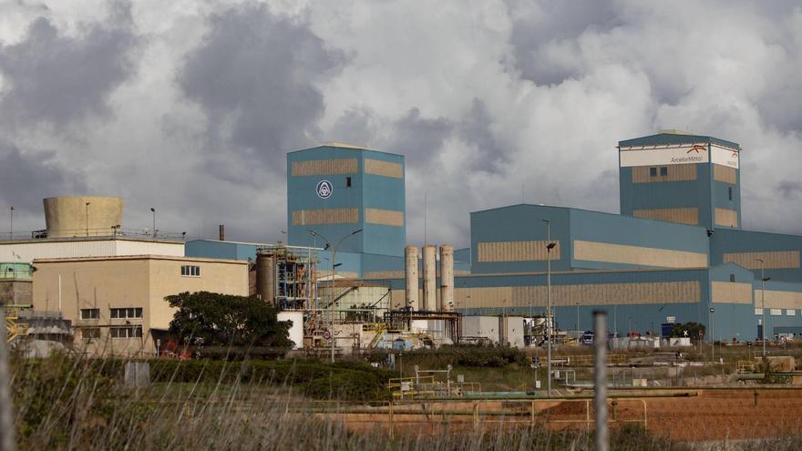 Sede de ArcelorMittal en Sagunt.
