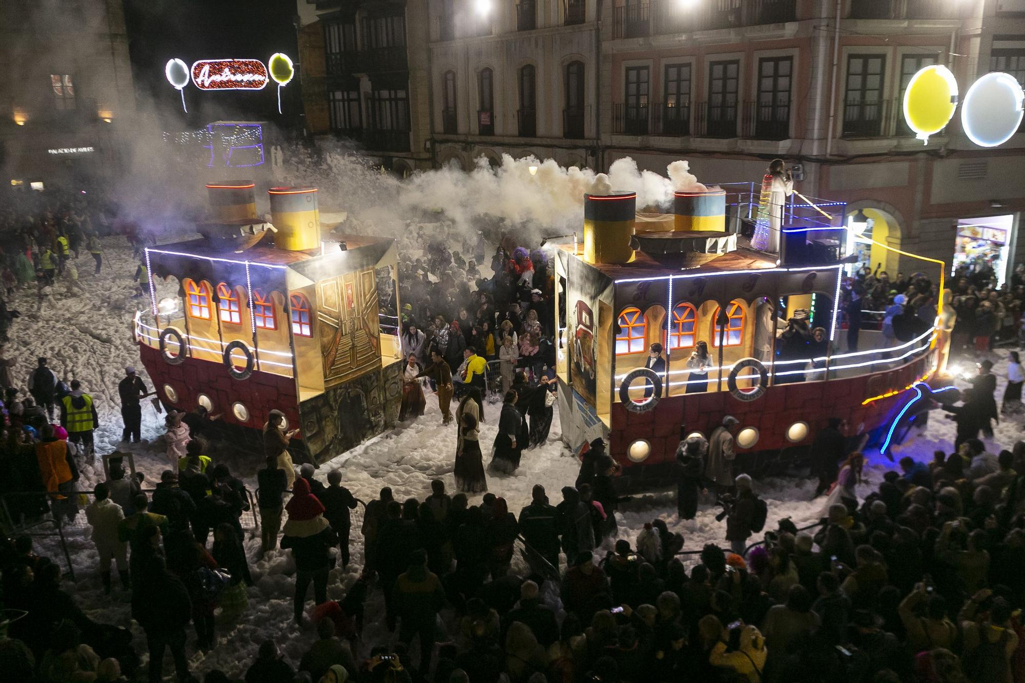 EN IMÁGENES: Así ha sido el Descenso de Galiana del Antroxu de Avilés 2023