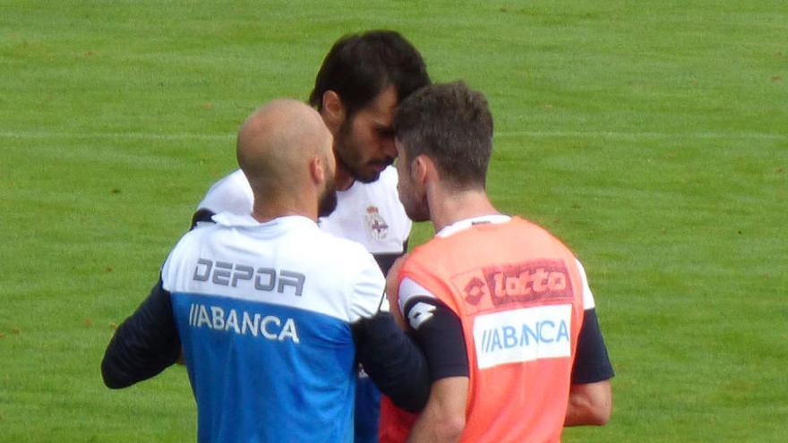 Luisinho, al margen por decisión técnica tras el altercado de esta mañana con Alejandro Arribas