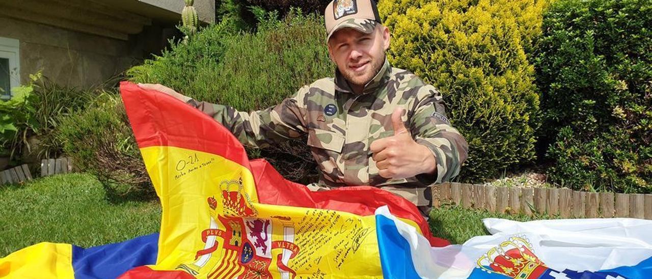 El ucraniano-vigués vuelve a su tierra de adopción: "Sientes un miedo que no se puede explicar".