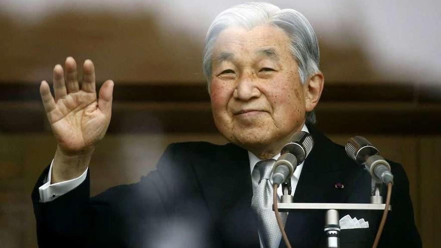 El emperador japonés Akihito.