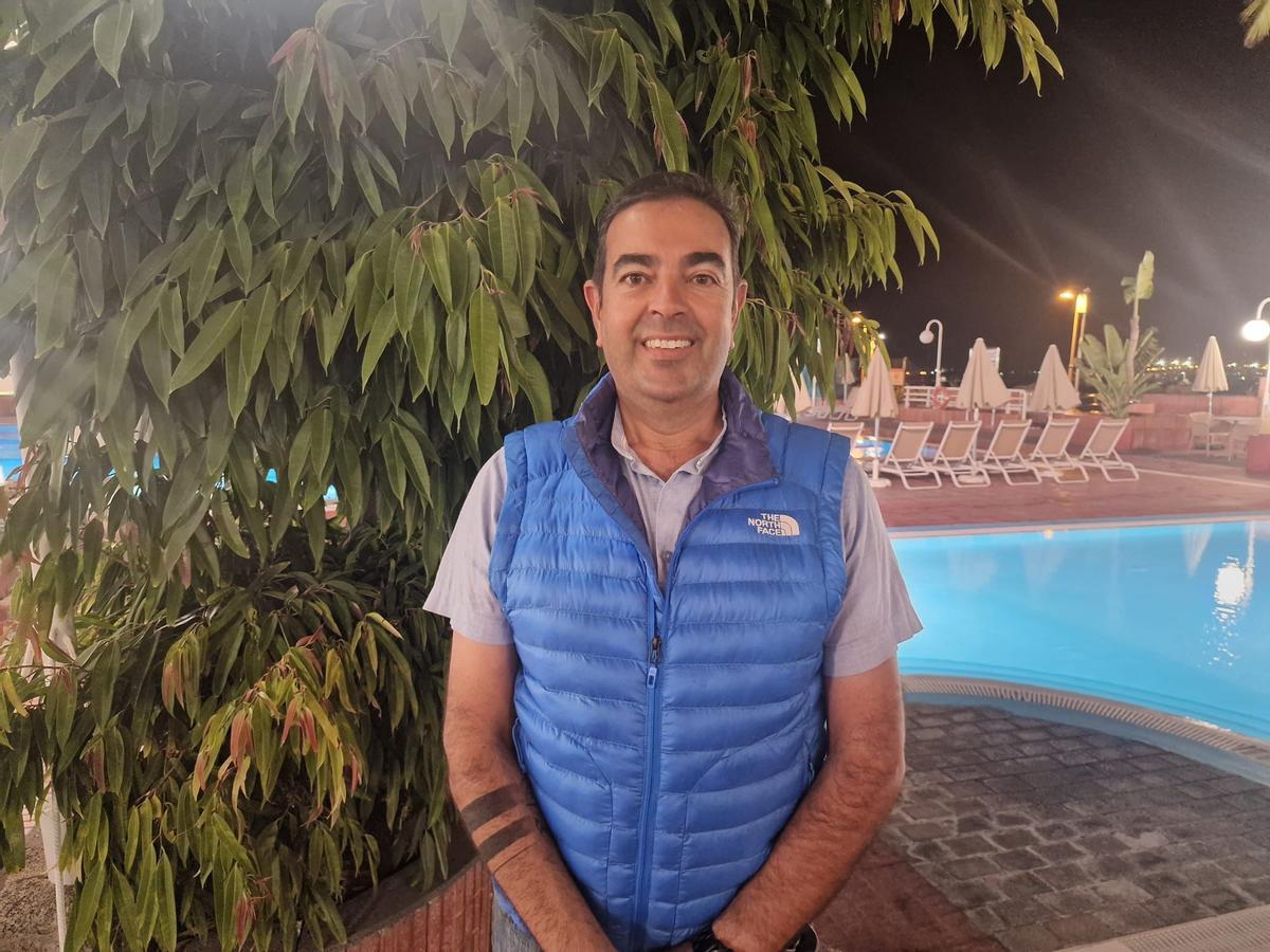 Fernando Ojeda Álvarez, candidato a comodoro del Club Náutico de Las Palmas en la plancha encabezada por Adolfo López.