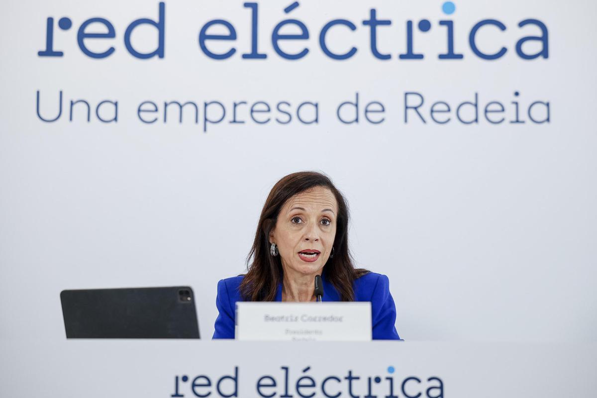 La presidenta no ejecutiva de Redeia (matriz de Red Eléctrica), Beatriz Corredor.