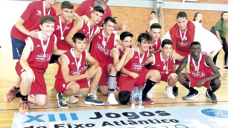 El equipo vigués de baloncesto.