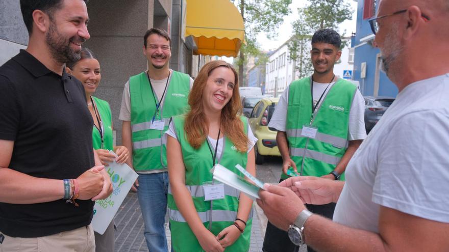 Las Palmas de Gran Canaria y Ecovidrio ponen en marcha 'EcoBarrios', una campaña para fomentar el reciclaje de vidrio