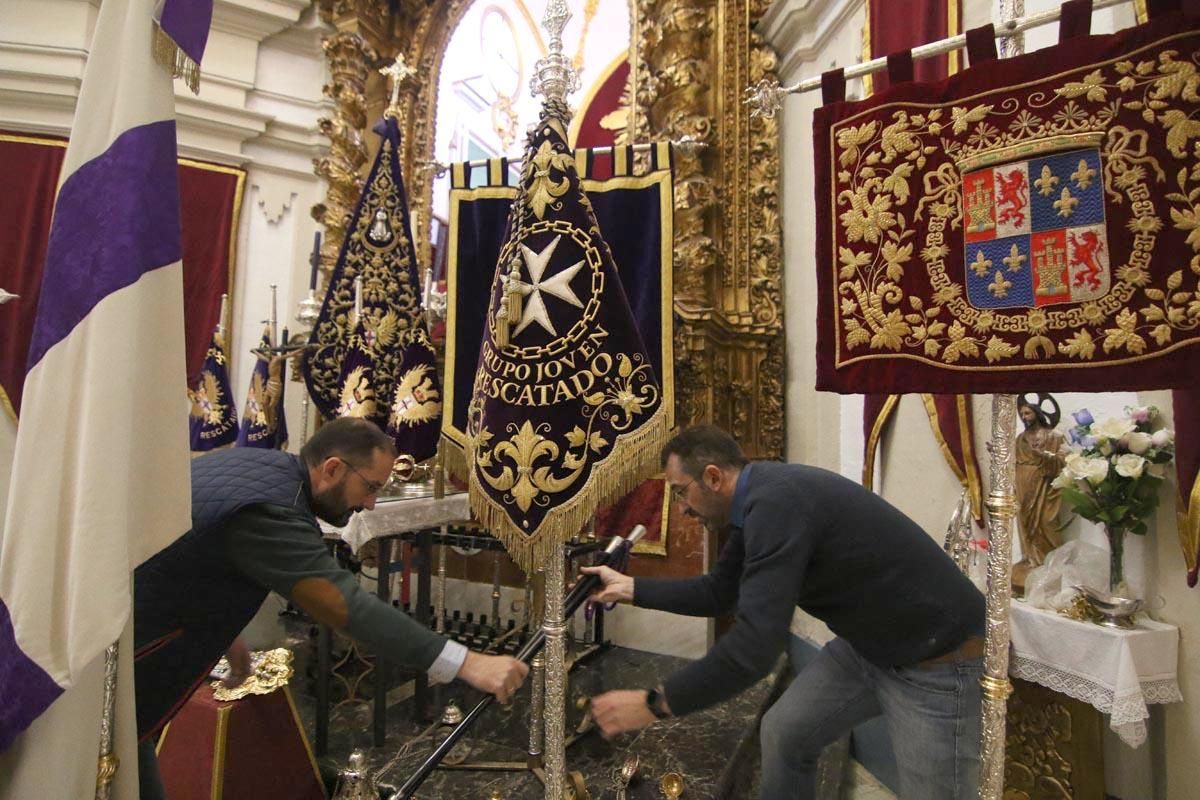 Los últimos preparativos de las hermandades