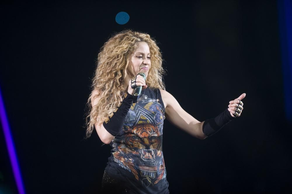 Shakira en A Coruña: concierto en el Coliseum