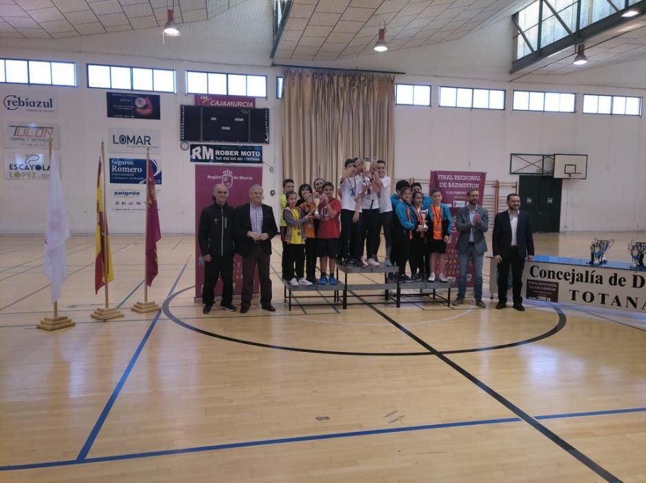 Final Regional de bádminton de Deporte Escolar