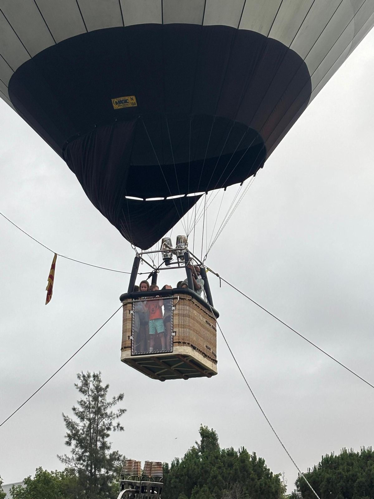 La nova cistella “Kids Balloon View” vola per primer cop