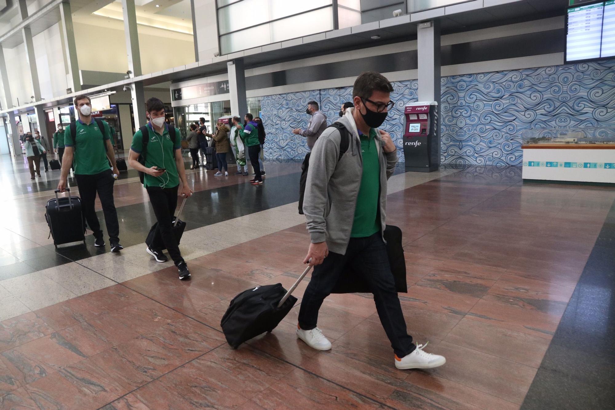 El Unicaja parte para la Copa del Rey de Madrid
