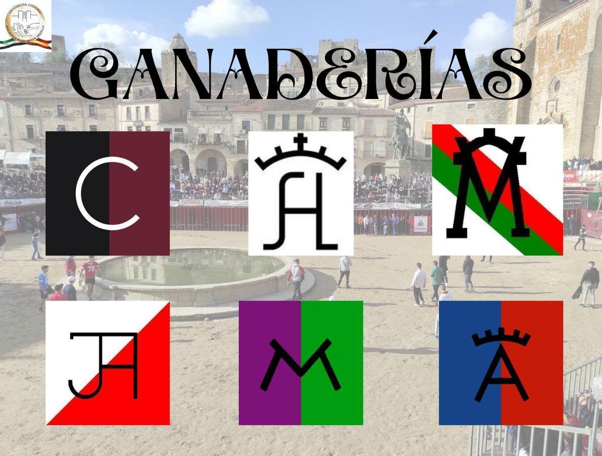 Ganaderías participantes en los Encierros Taurinos del Carnaval de Trujillo