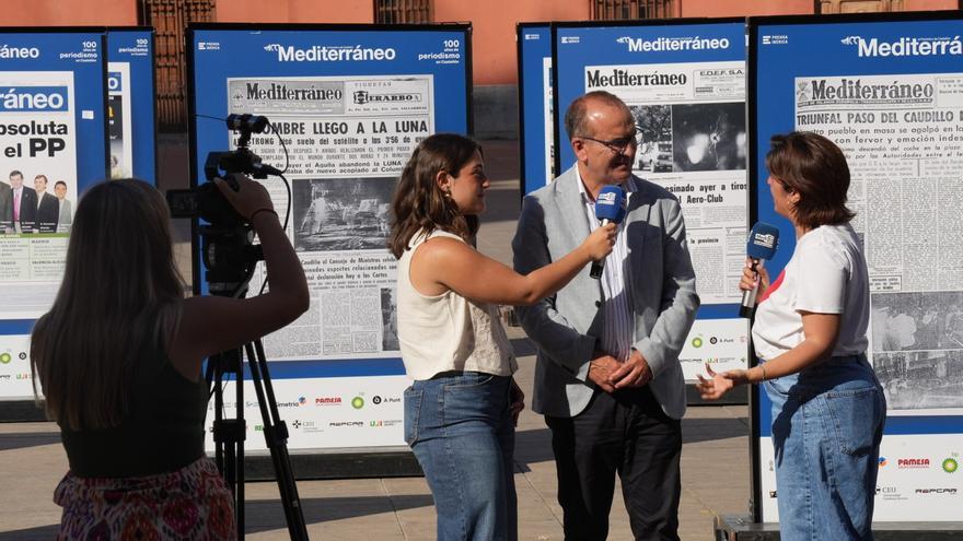 Vila-real repasa un siglo de periodismo en Castellón a través de las portadas de &#039;Mediterráneo&#039;