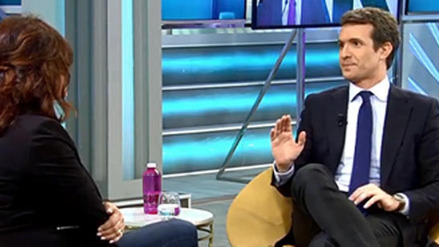 Pablo Casado, en &#039;El programa de Ana Rosa&#039;.