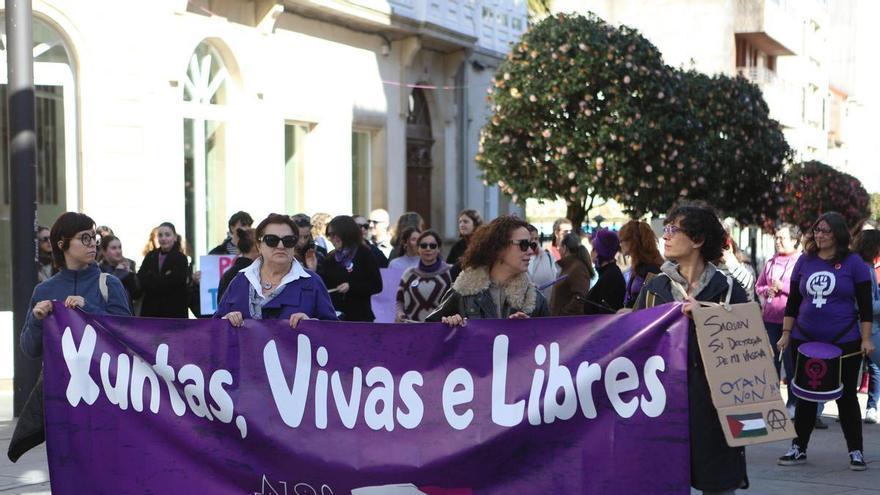Manifestarse sen seguridade en Lalín