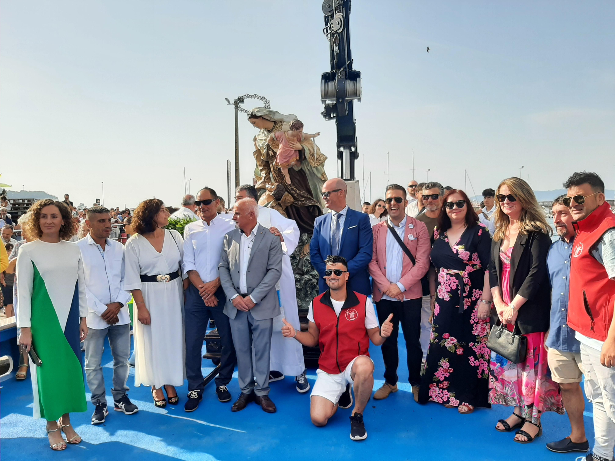 Las celebraciones de la Virgen del Carmen en Bueu