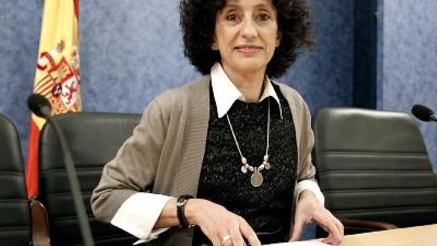 La ministra de Educación y Ciencia, Mercedes Cabrera, en una fotografía de archivo.