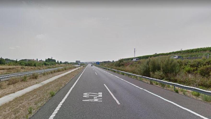 Un fallecido en un accidente de tráfico en la A-22 en Binéfar