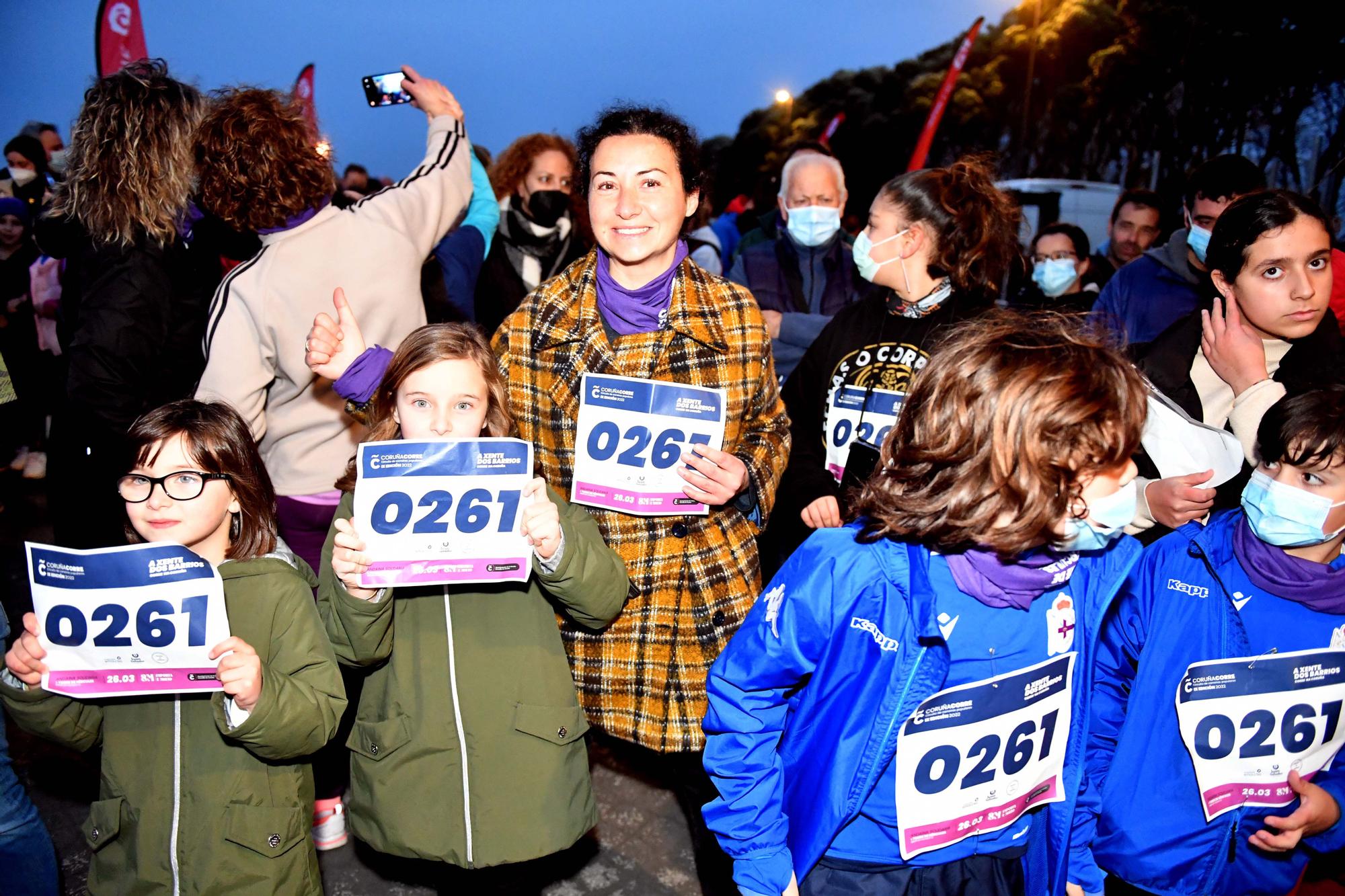 Carrera popular nocturna de la Torre de Hércules en A Coruña