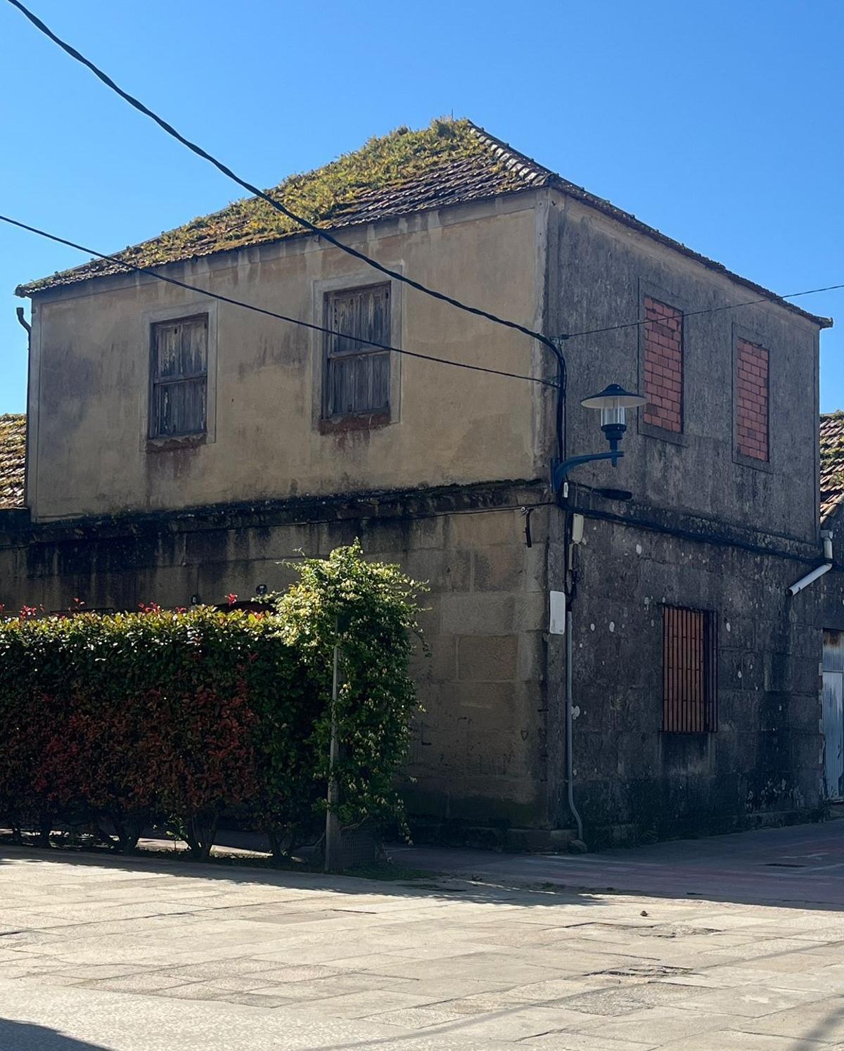 Lugar donde fue hallada la gata en condiciones muy graves.