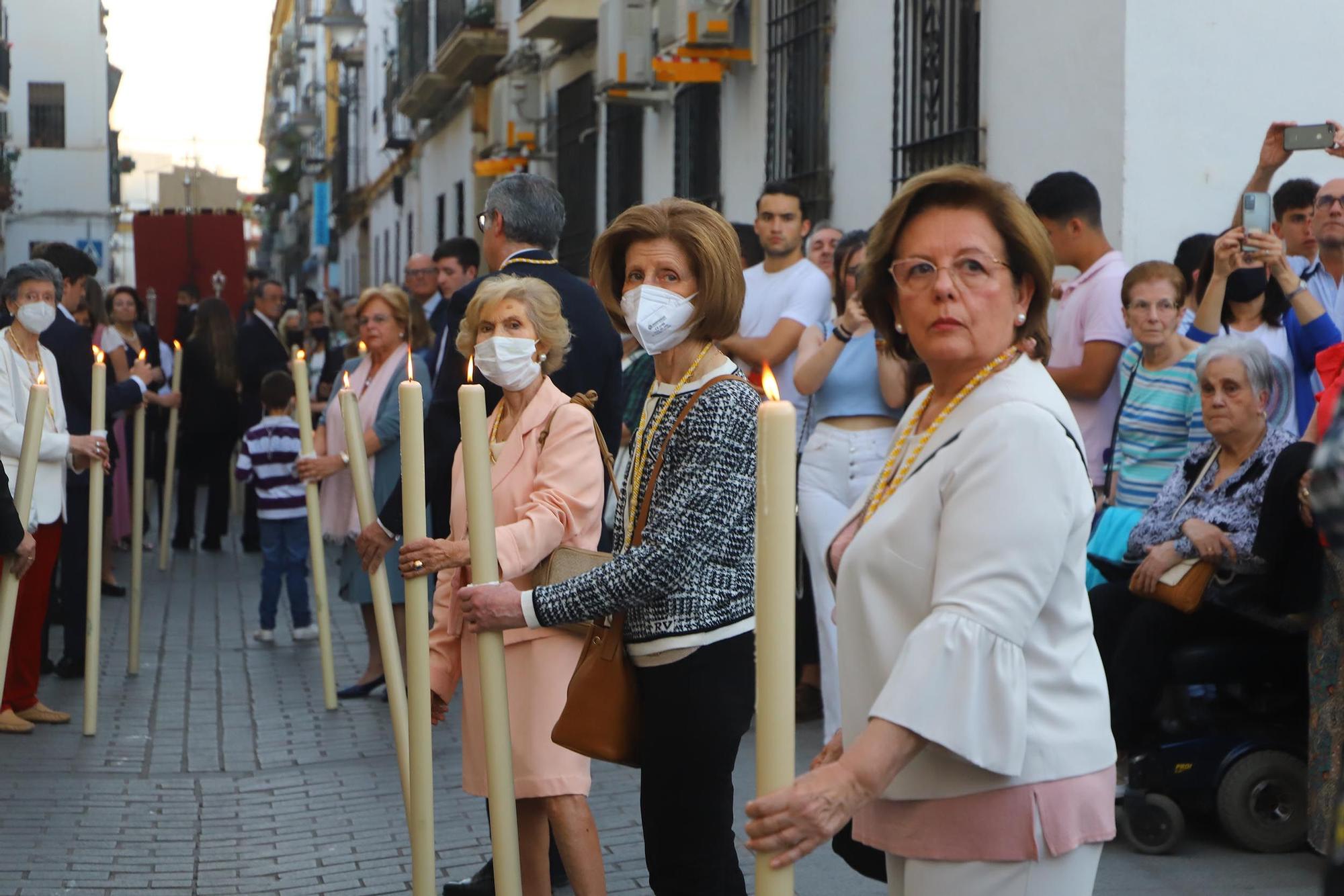 San Rafael procesiona por las calles de Córdoba