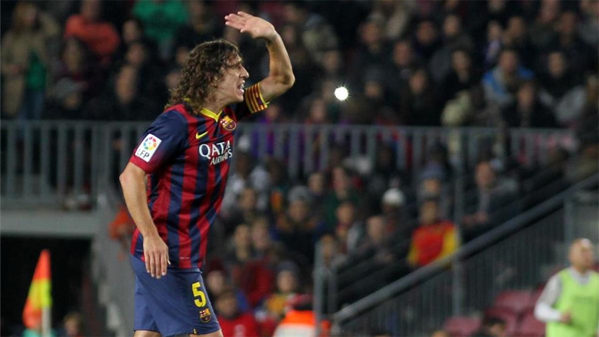Puyol, en su etapa como jugador