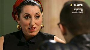 Rossy de Palma amb Risto Mejide a ‘Viatjando con Chester’.
