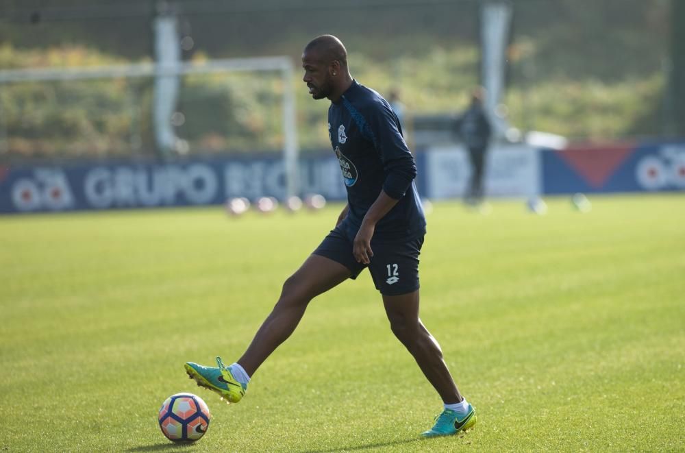 Nueva sesión de preparación para el partido del domingo, 23 de octubre, ante el Celta en Balaídos.