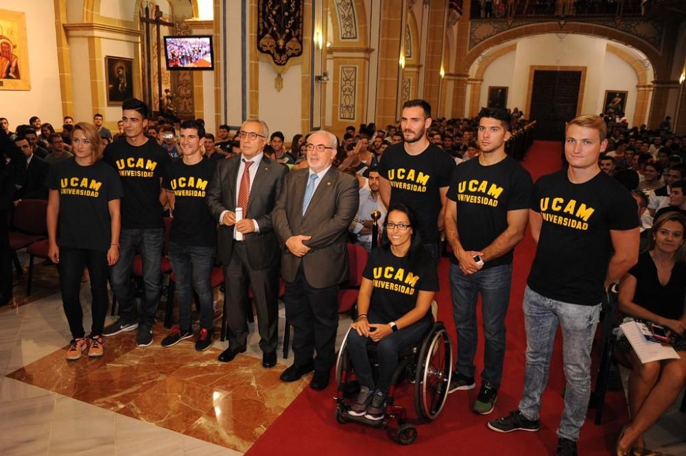 La UCAM vuelve a reunir a sus olímpicos