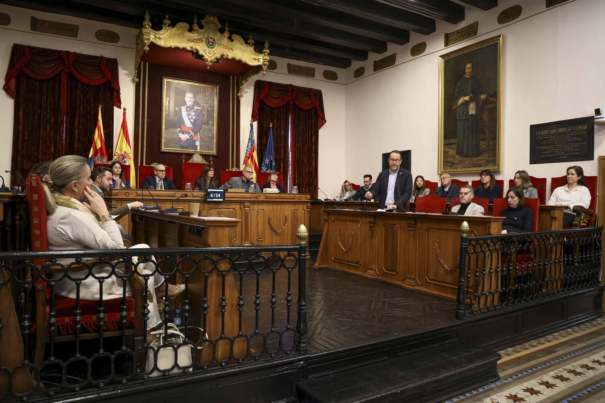 Así ha sido la sesión extraordinaria del Pleno de Elche este lunes 4 de febrero