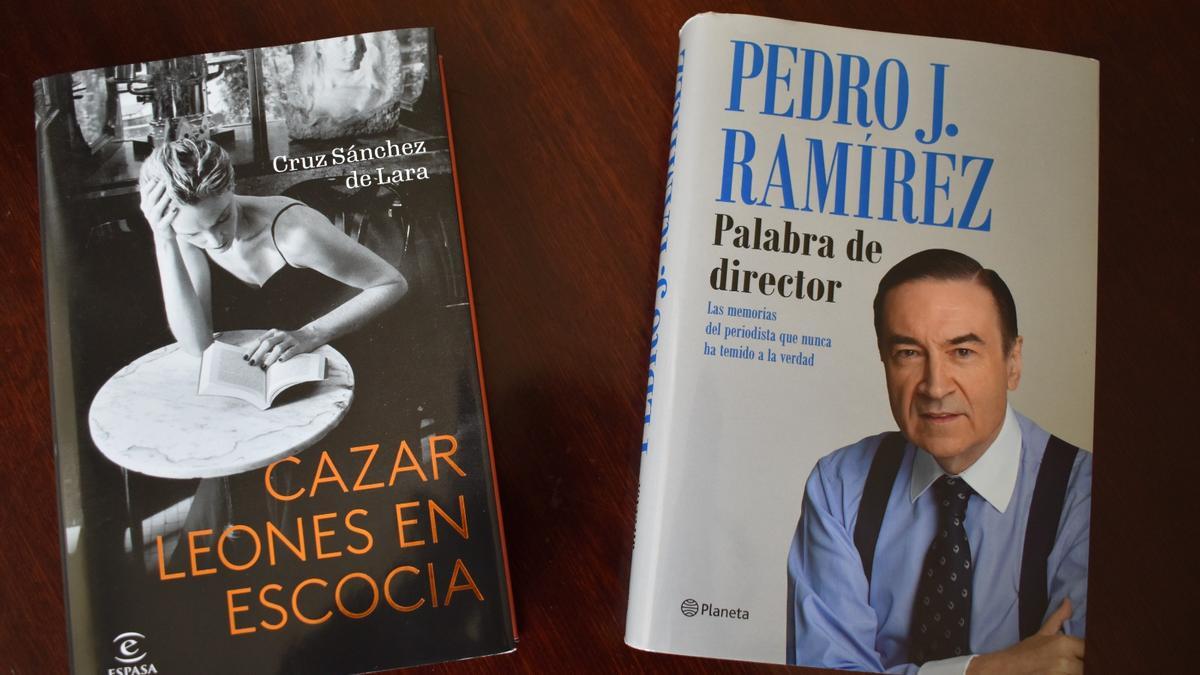 Libros de Cruz Sánchez y Pedro J. Ramírez