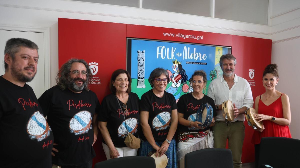 Un momento de la presentación.