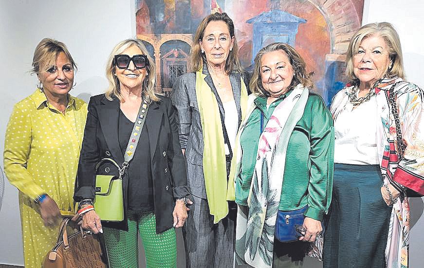 Tina Ferrer, Paula Fuster, Mai, Malena Grúa y Carmen Carreras.