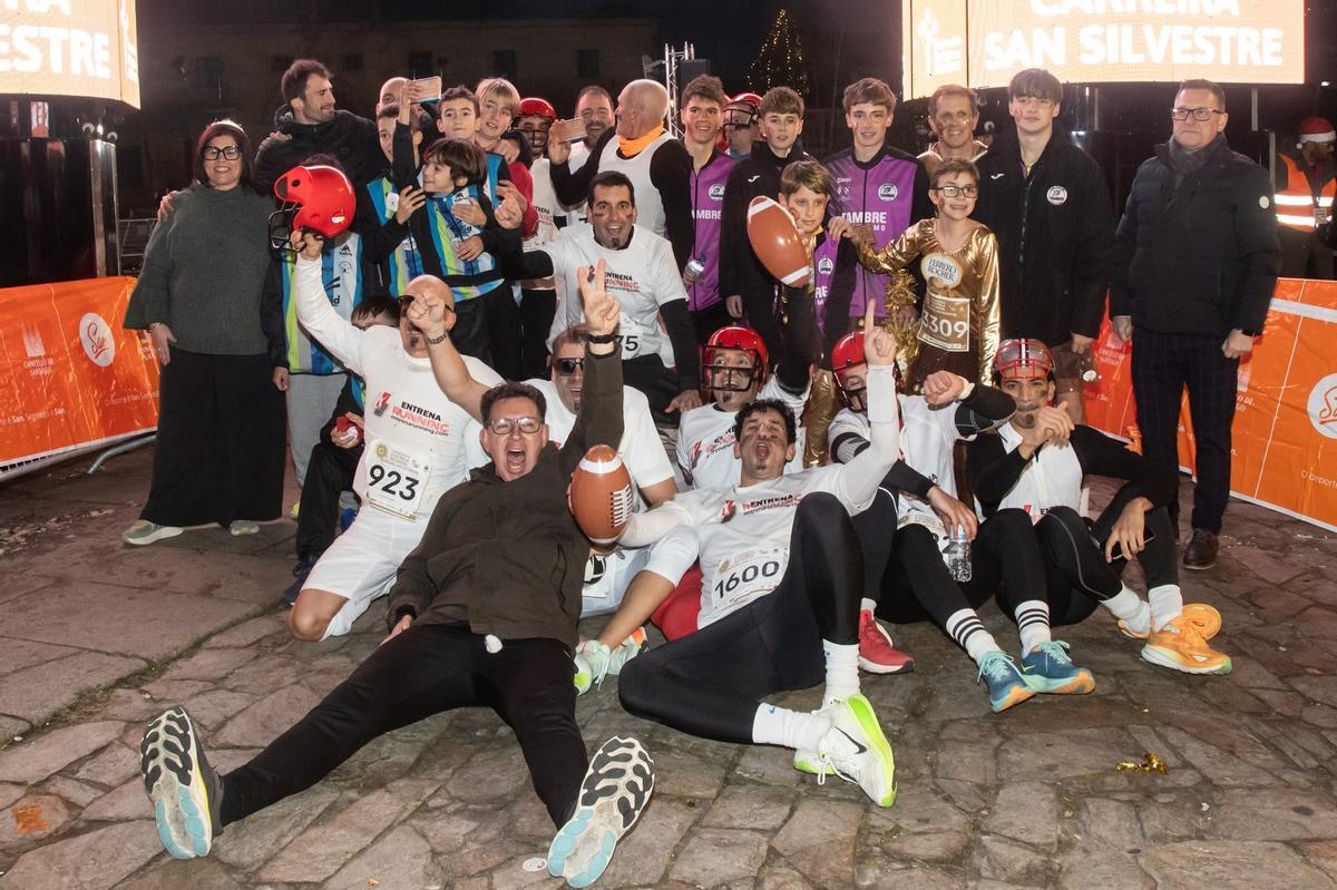 Gran ambiente en la San Silvestre de Santiago