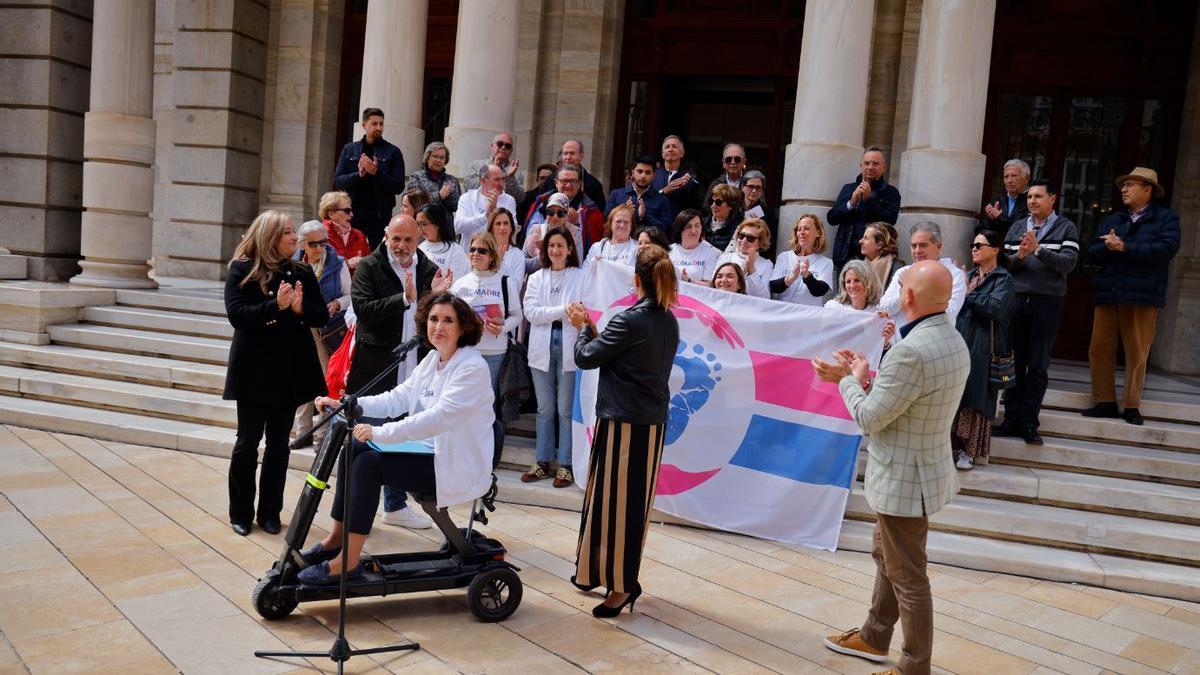 Lectura en el Palacio Consistorial del manifiesto del Día Mundial de los derechos del niño por nacer.