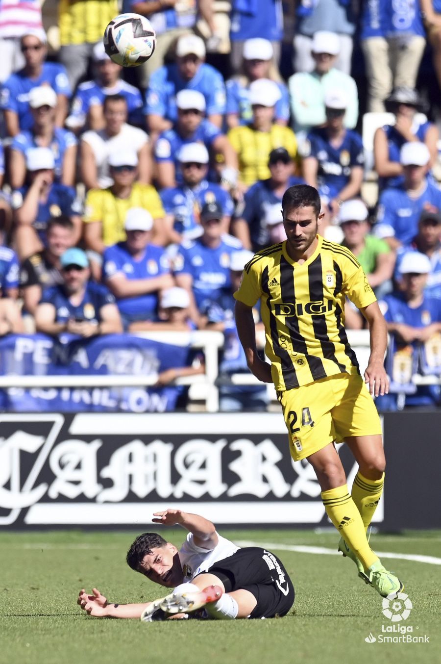 Las mejores imágenes del empate del Real Oviedo en Burgos