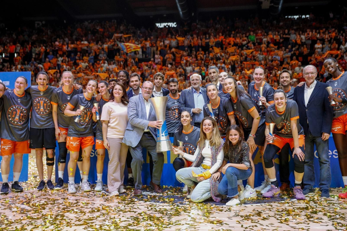 El Valencia BC conquista su segunda Liga