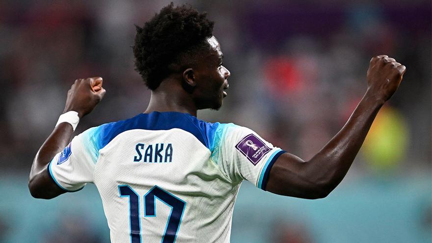 Anglaterra - Senegal | El gol de Bukayo Saka
