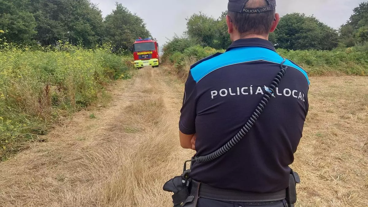 Detenido un hombre acusado de provocar el incendio de Boisaca y otros cuatro fuegos en Santiago