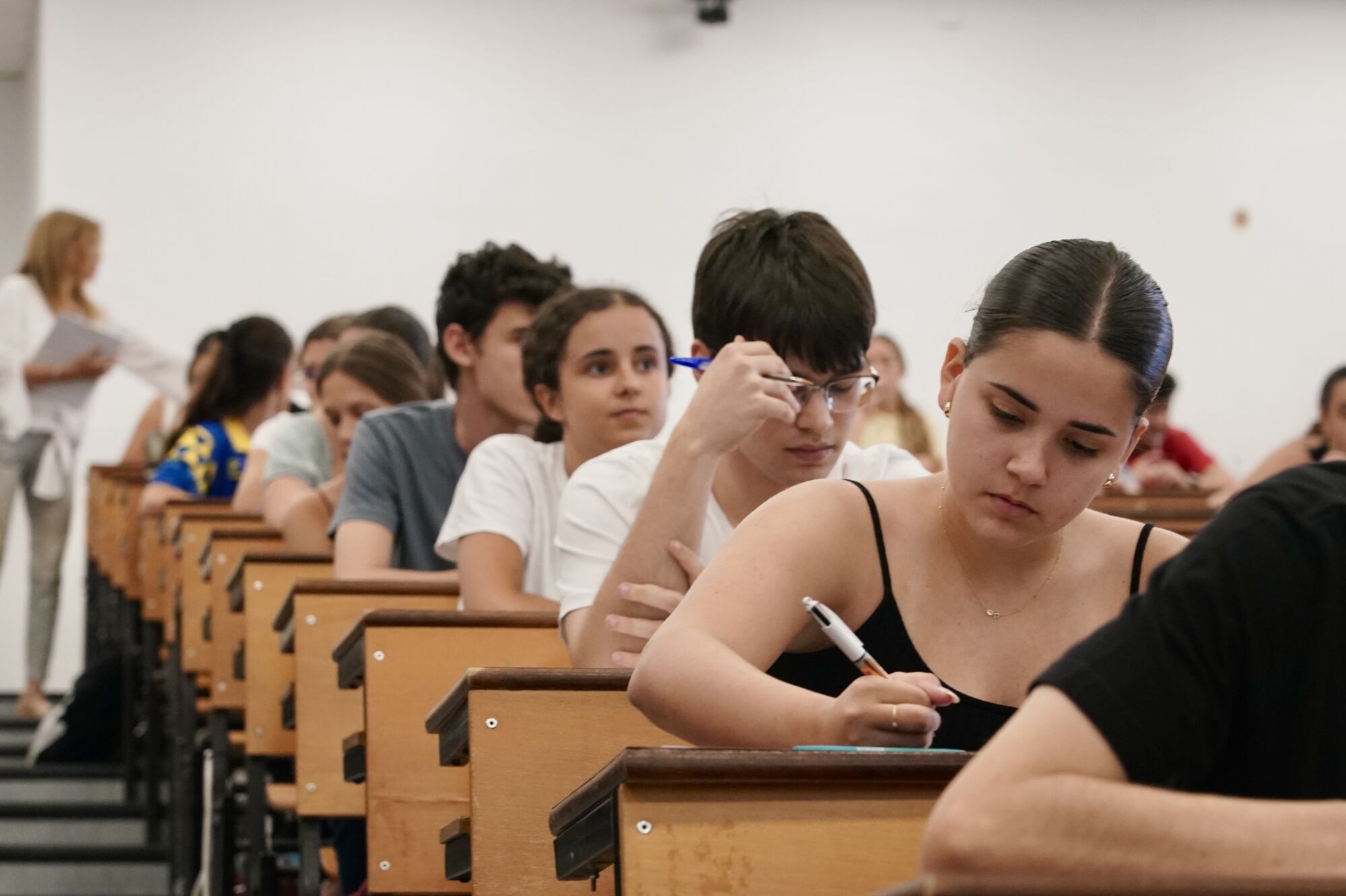 Estudiantes malagueños se enfrentan a la Prueba de Acceso a la Universidad (Selectividad 2025)