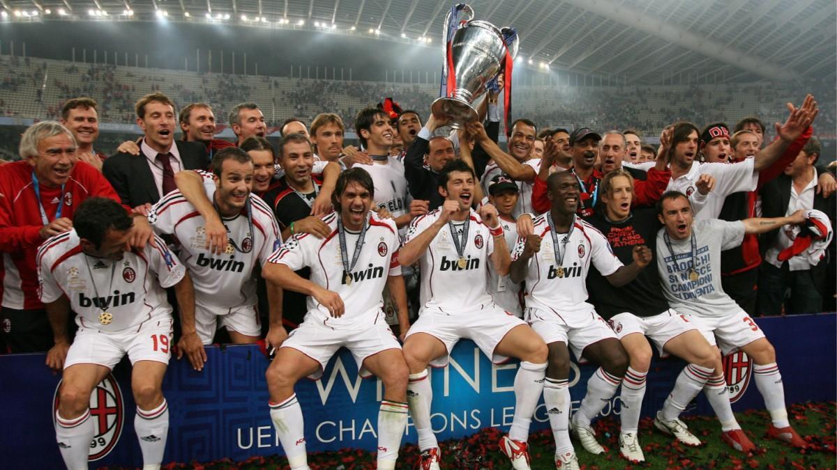 El AC Milan, campeón de la Champions League 2006-07