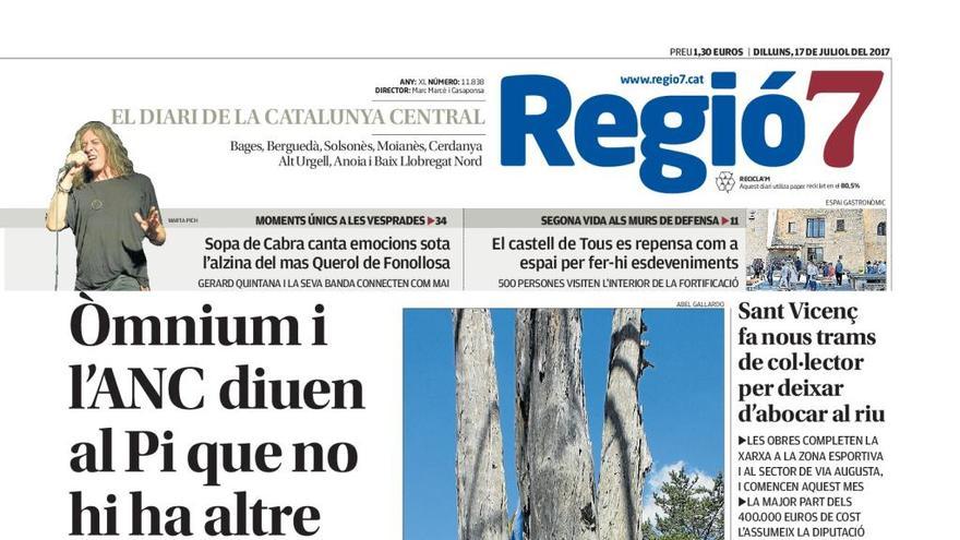 Què diuen els titulars en paper d&#039;aquest dilluns?